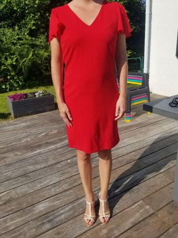 Robe élégante rouge