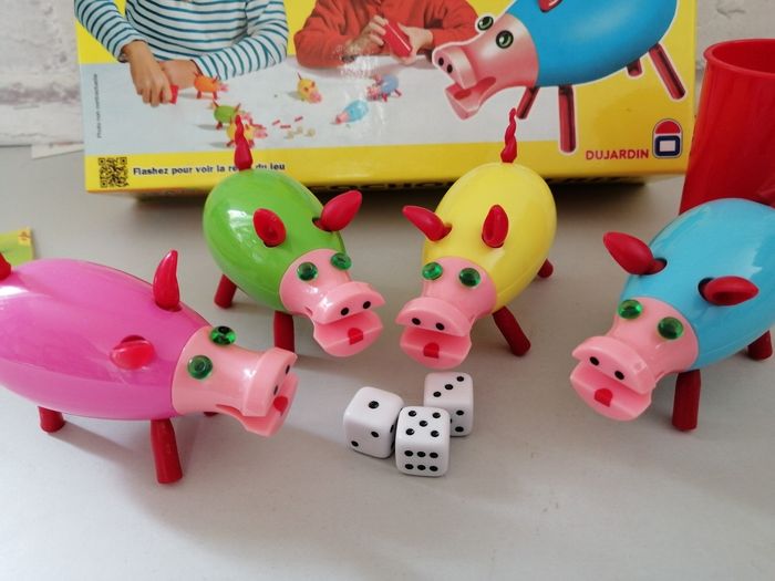 Jeu. Cochon qui rit '' dujardin '' - photo numéro 2