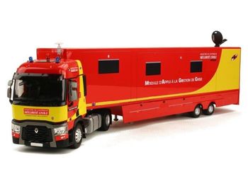 Maquette camion Man TGX Benne Céréalière 1/43 Eligor Transalliance