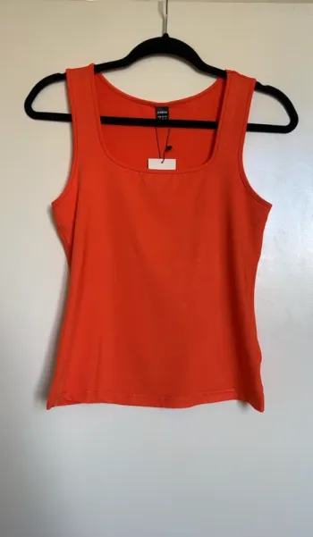 Débardeur T36 orange - Neuf 🧡