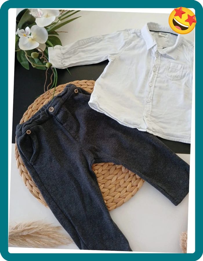 Ensemble bébé 3 pièces garçon Taille 18 mois🌿🦊 - photo numéro 7