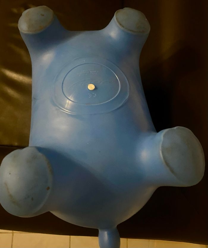 Éléphant sauteur »John »bleu - photo numéro 5