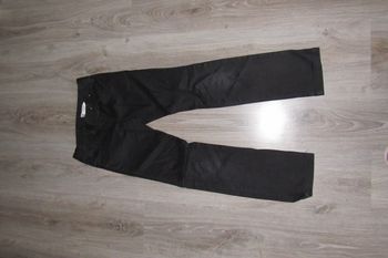 PANTALON DROIT NOIR FILLE "CAPRICE DE FILLE BY LA HALLE" - 10 ANS - n°01