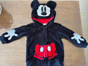 Veste gilet en pilou Mickey H&M