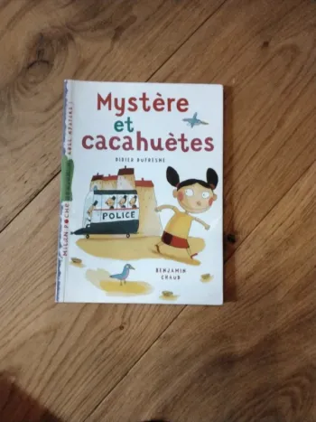 Livre Mystère et cacahuètes.