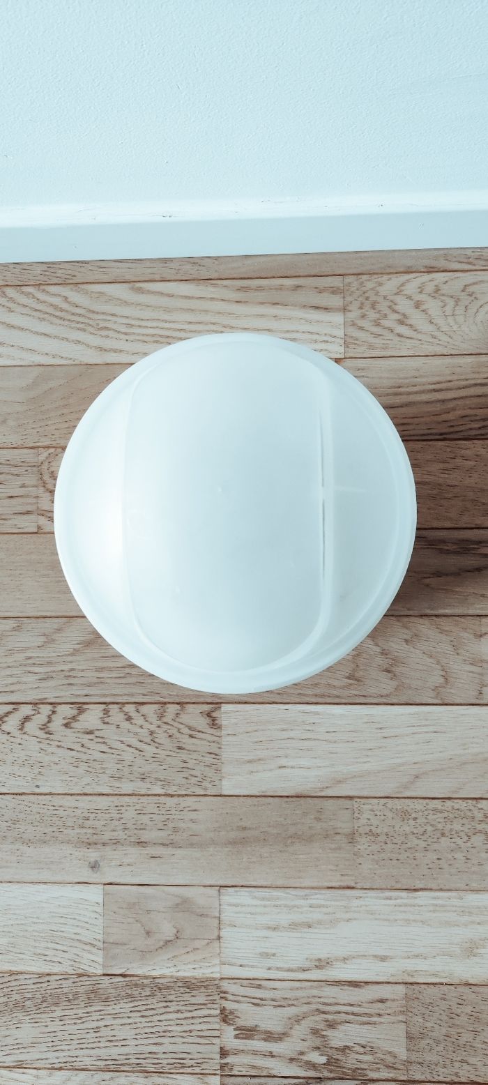 Poubelle ronde à couvercle basculant - photo numéro 2