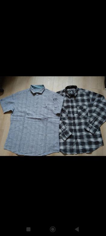 Lot chemises taille xl