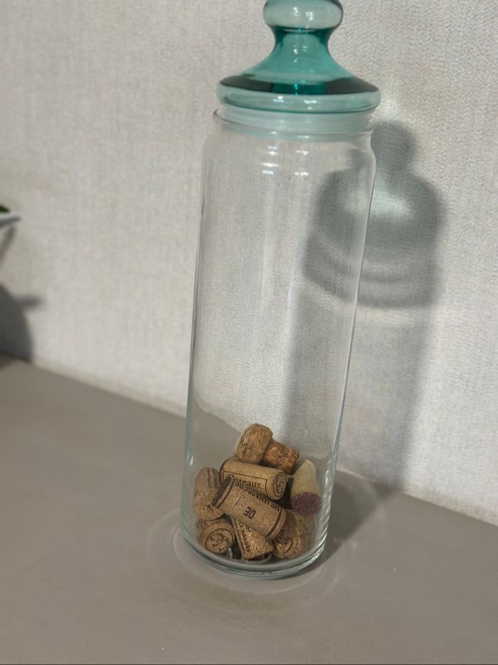 Magnifique bonbonnière en verre avec couvercle - photo numéro 3