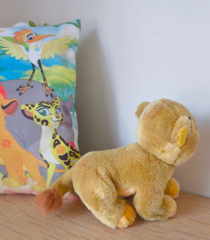 🌿 Coussin décoratif + Peluche Simba - Le Roi Lion - Disney 🌿 - photo numéro 10