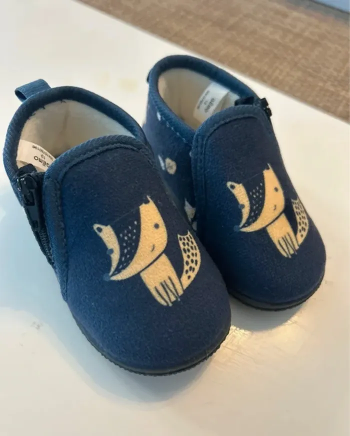 Chausson bébé zippé taille 19