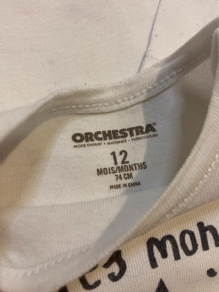 Bodys mixte blanc lot x5 - photo numéro 2