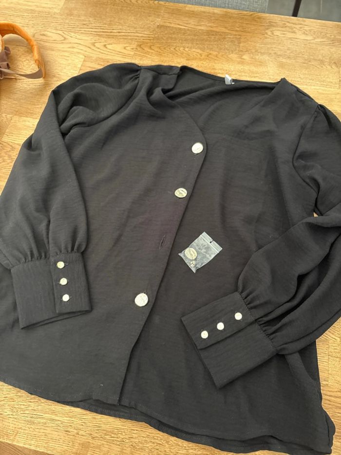 Chemisier taille L noir