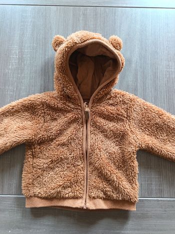 Veste fourrure 9 mois