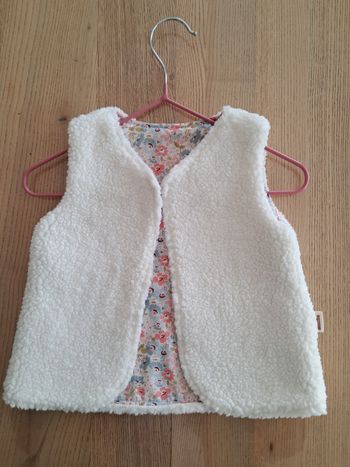 Gilet réversible 3-6mois