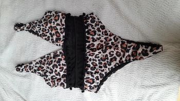 Maillot de bain push up léopard