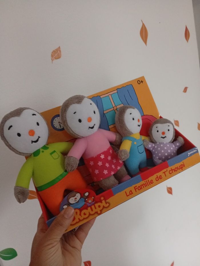 Lot peluches T'choupi sa fille Fanny - photo numéro 2