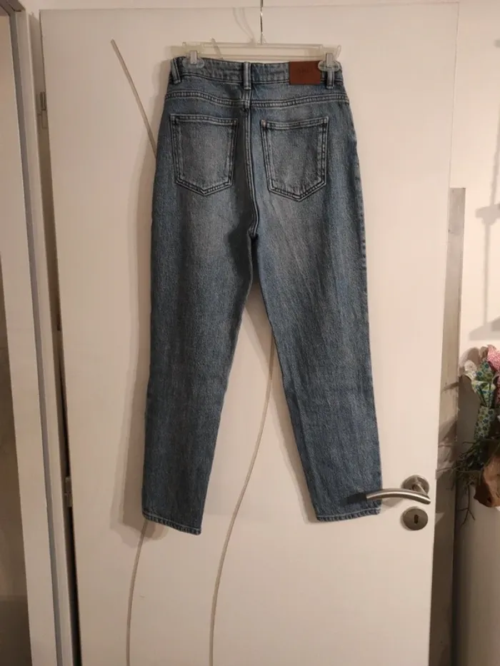 Jeans bleu droit only taille 27 - photo numéro 3