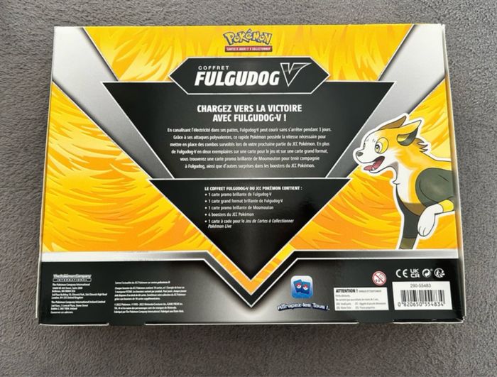 Pokémon coffret Fulgudog - photo numéro 3