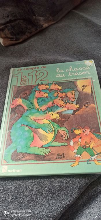 Livre je compte de 1 a 12