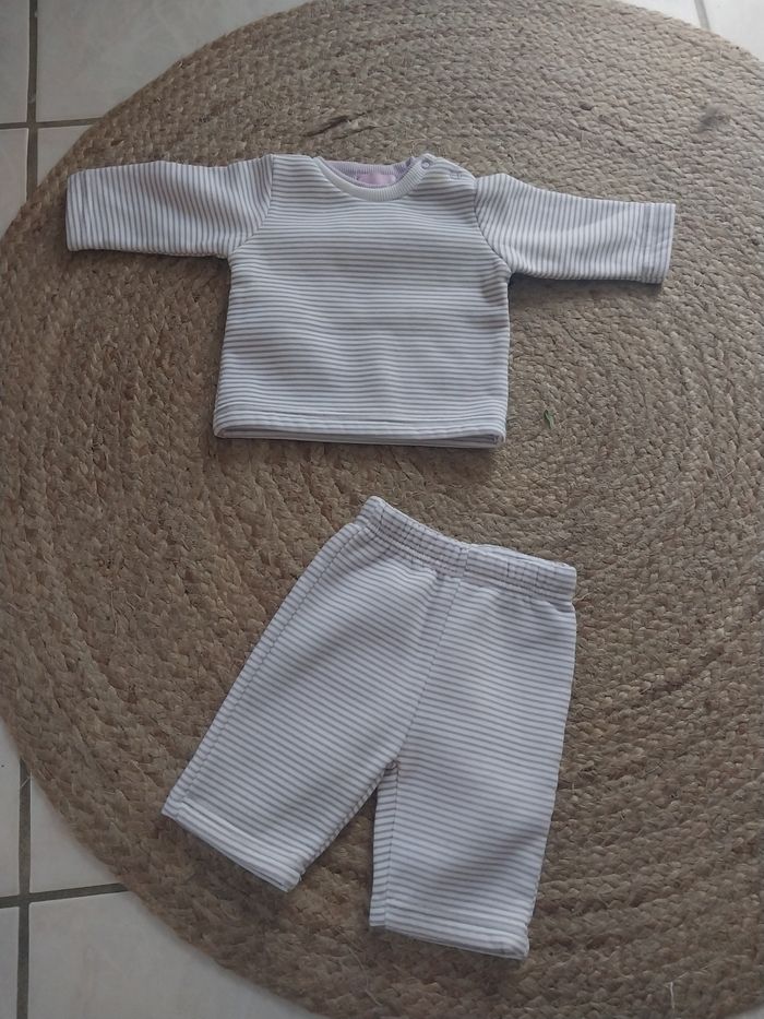 Ensemble Tom&Kiddy 3 mois fille - photo numéro 2