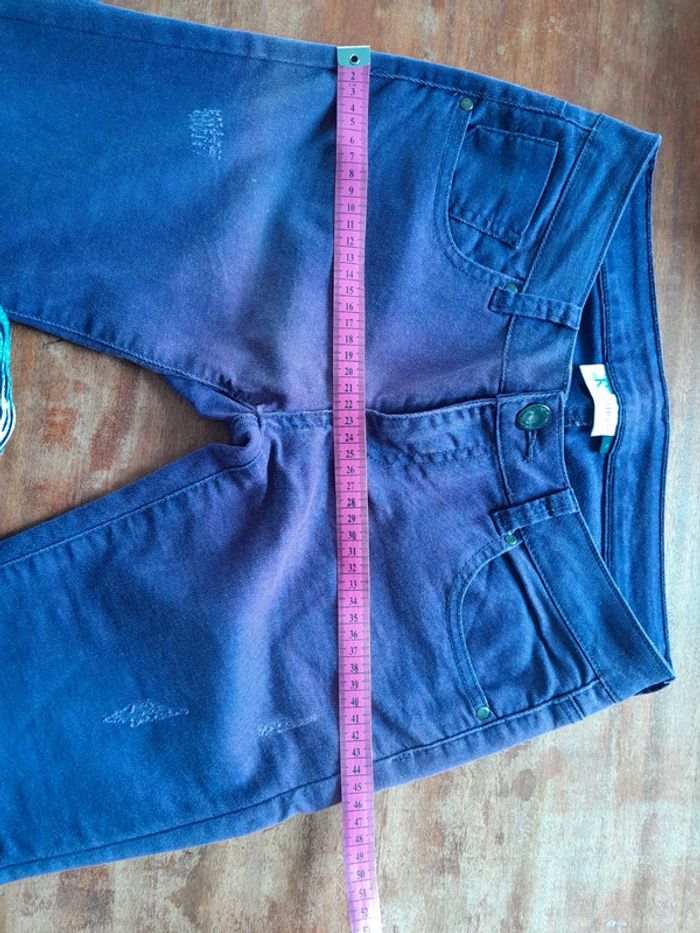 Pantalon slim violet - photo numéro 7