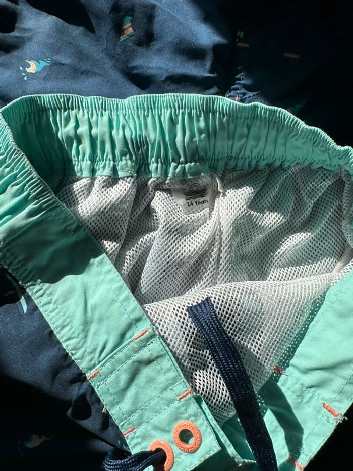 Lot de 2 Short de bain garçon 14 ans - photo numéro 5