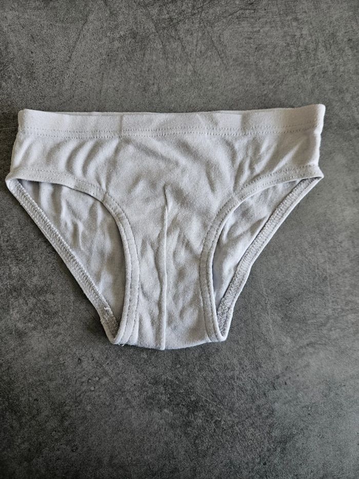 Lot de 4 culottes filles - blanches - 3 ans / 94cm - Petit Bateau - photo numéro 4