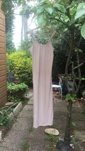 Longue robe de grossesse
