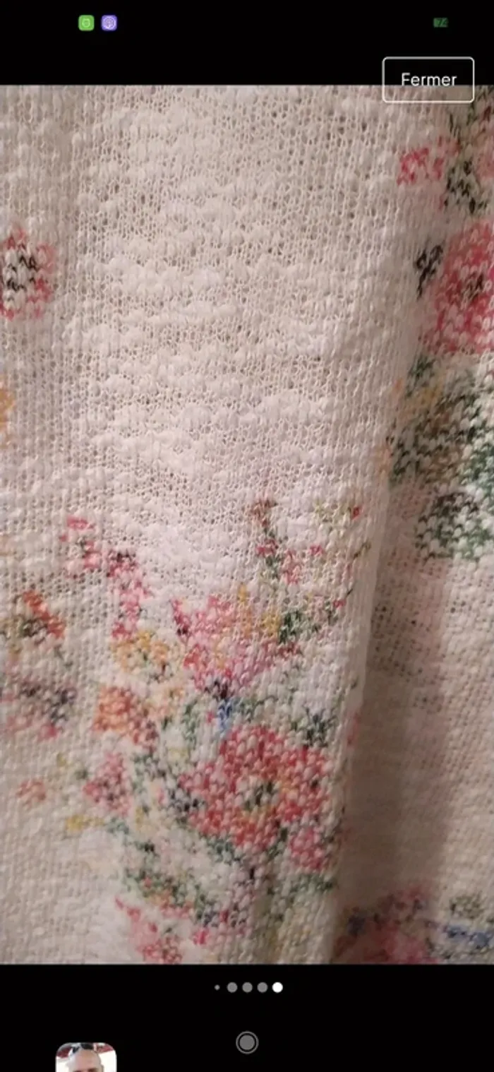 Pull S dentelle et fleurs 🌷 - photo numéro 6