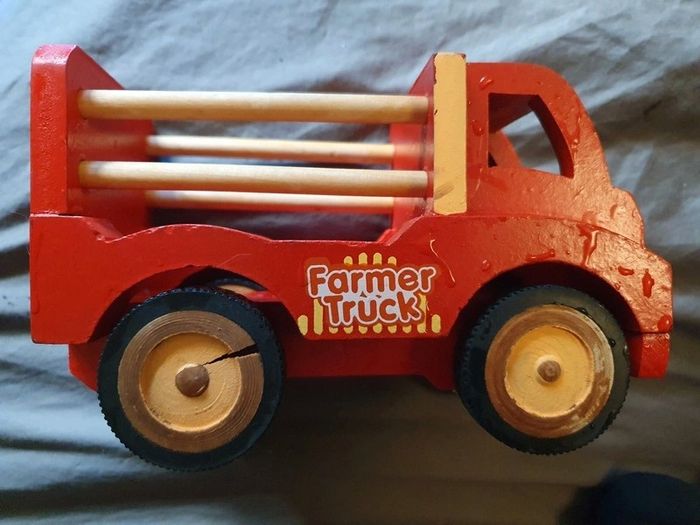 Camion Farmer Truck en bois - photo numéro 2