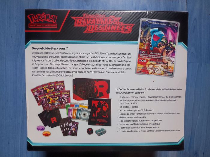 Pokémon etb ev10 rivalités destinée - photo numéro 2