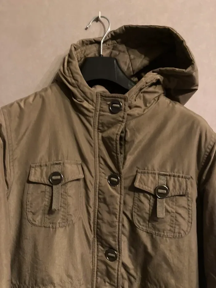 Manteau kaki - photo numéro 2