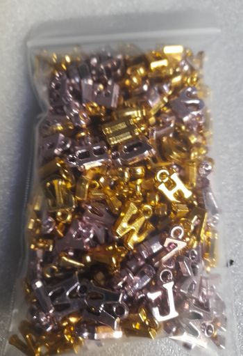 Lot de perles breloques alphabet