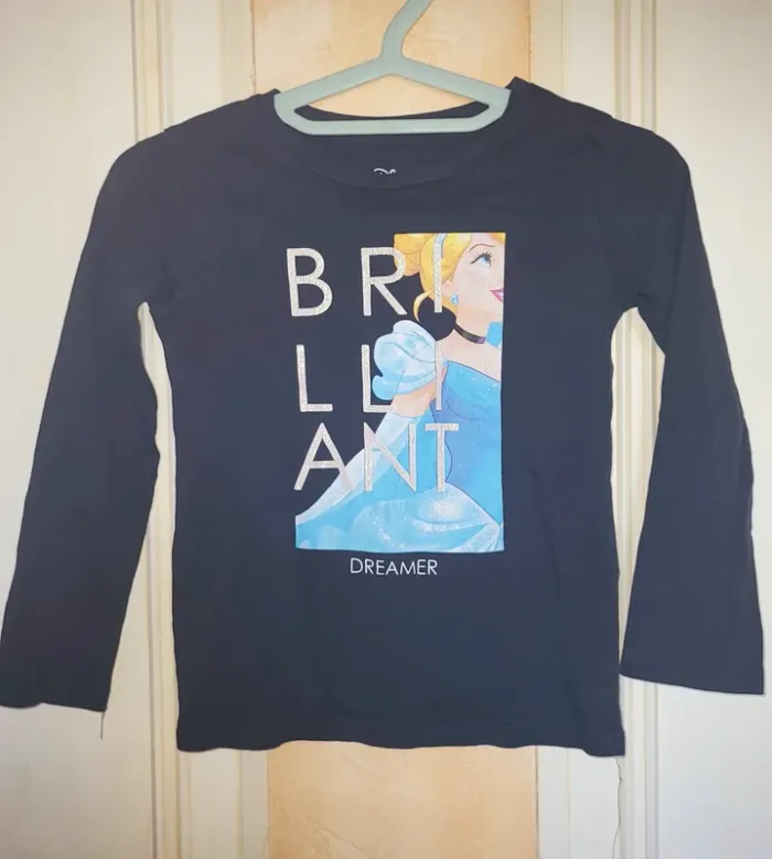 Maillot manches longues fille Disney