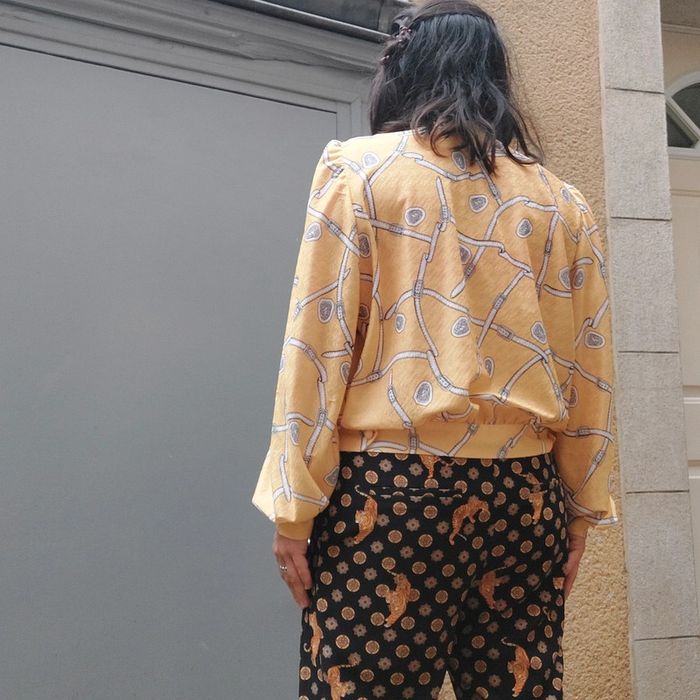 Jolie blouse Vintage pour taille L - photo numéro 2