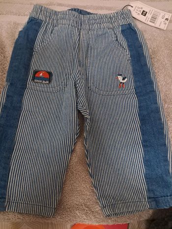 Pantalon sergent major 9 mois neuf avec étiquette