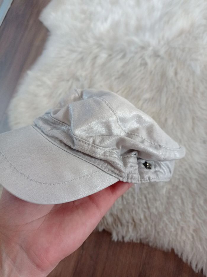 1€ ikks 🔆 casquette gris taille 49 environ 1/3 ans - photo numéro 3