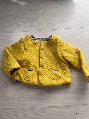 Veste réversible 6mois Obaibi