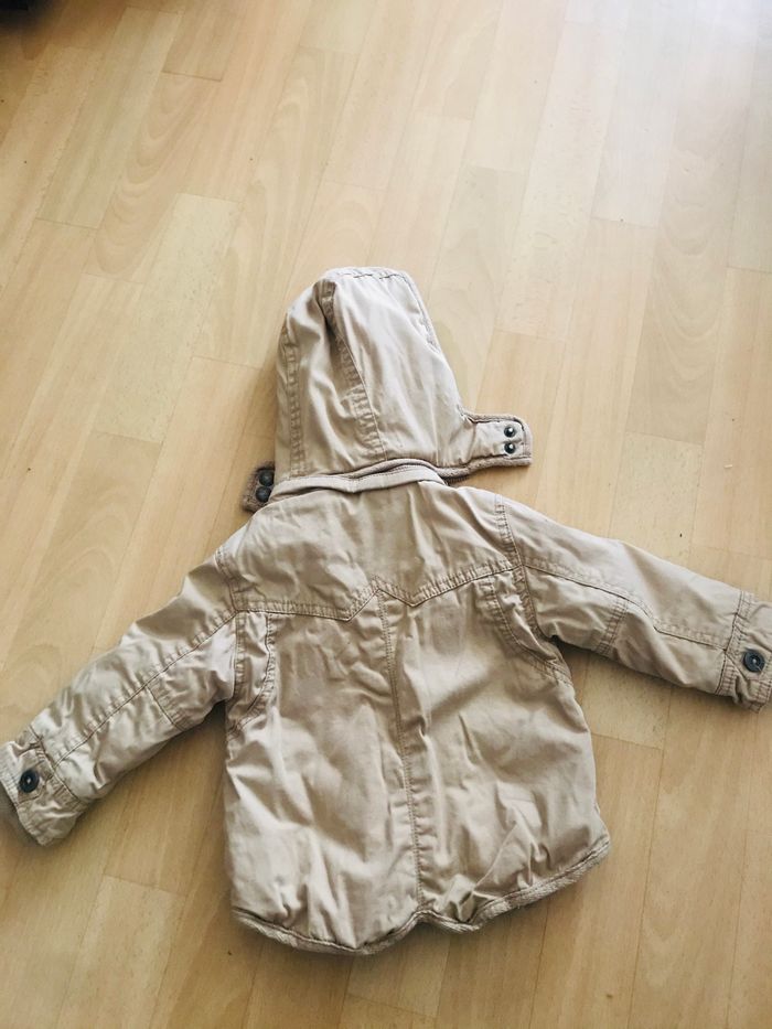 Manteau garçon taille 18 mois beige - photo numéro 4