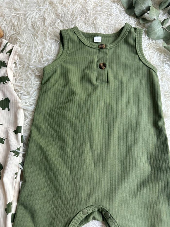 Lot de 2 barboteuses shein taille 3 mois - photo numéro 3