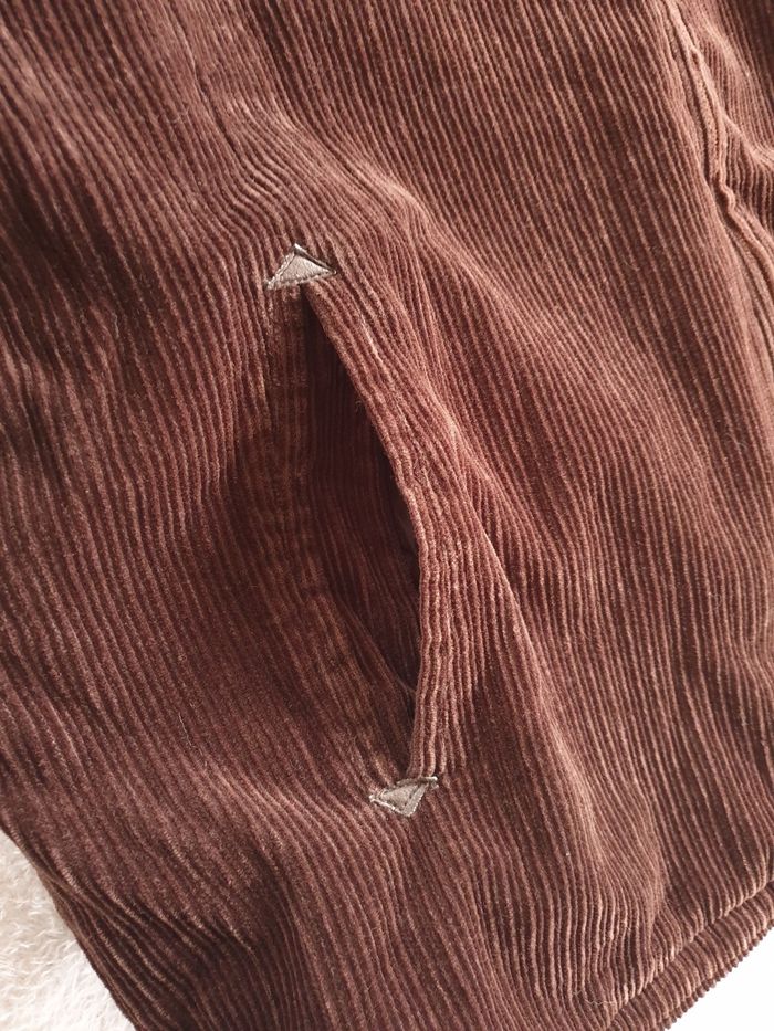 Veste matelassée marron vintage M mixte - photo numéro 3