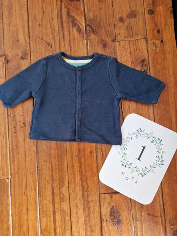 Veste fine Vertbaudet 1 mois