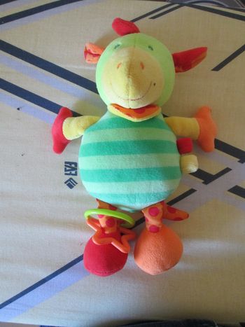 peluche hochet babysun