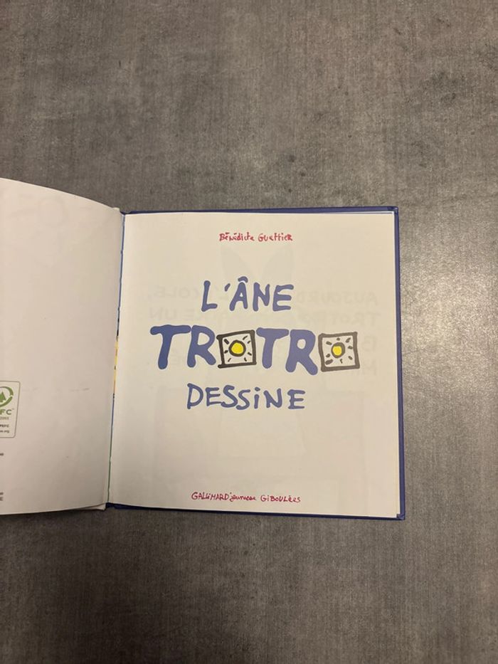 Livre l’âne, Trotro, dessine - photo numéro 3