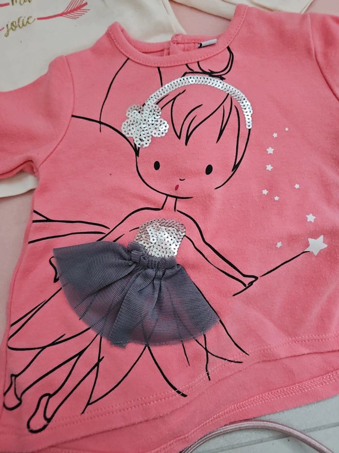 Lot de 2 hauts manches longues - photo numéro 3