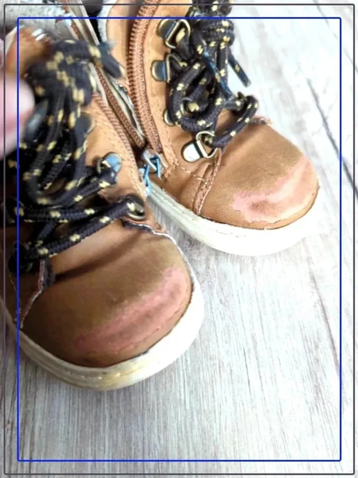 Bottines fourrées taille 21 - photo numéro 3