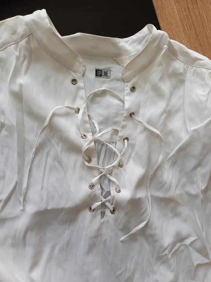 Tunique blanche grande taille - photo numéro 3