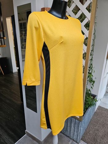 Zeeman robe jaune et noir taille 38