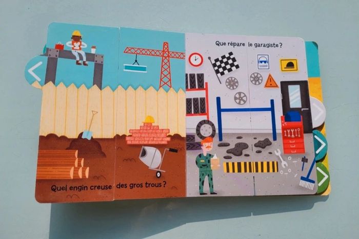 Mon livre surprise 🛩 Les transports 🚗 avec tirettes - photo numéro 6