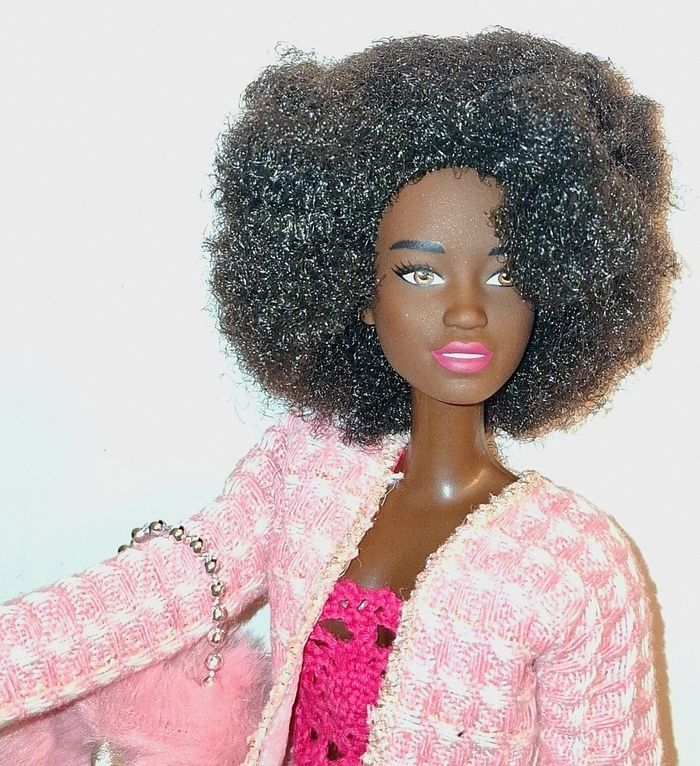 Barbie coupe afro - photo numéro 2